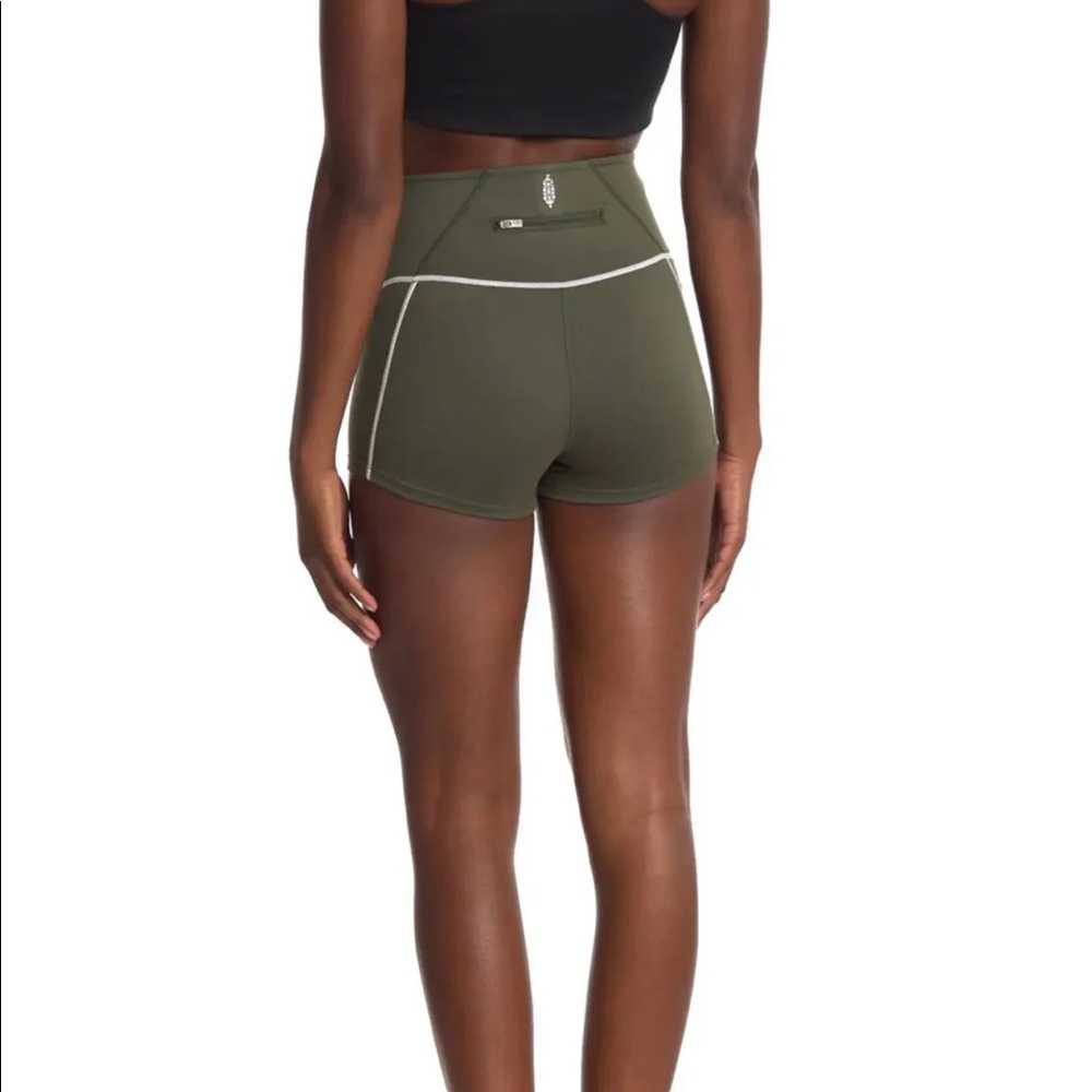 NWOT Free People Olive Shorts